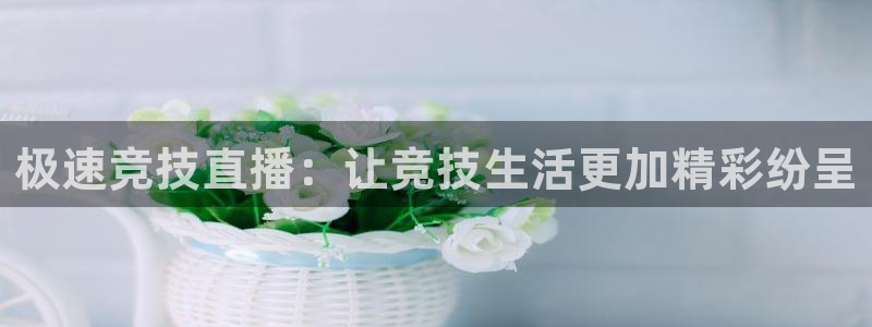 极速竞技直播：让竞技生活更加精彩纷呈
